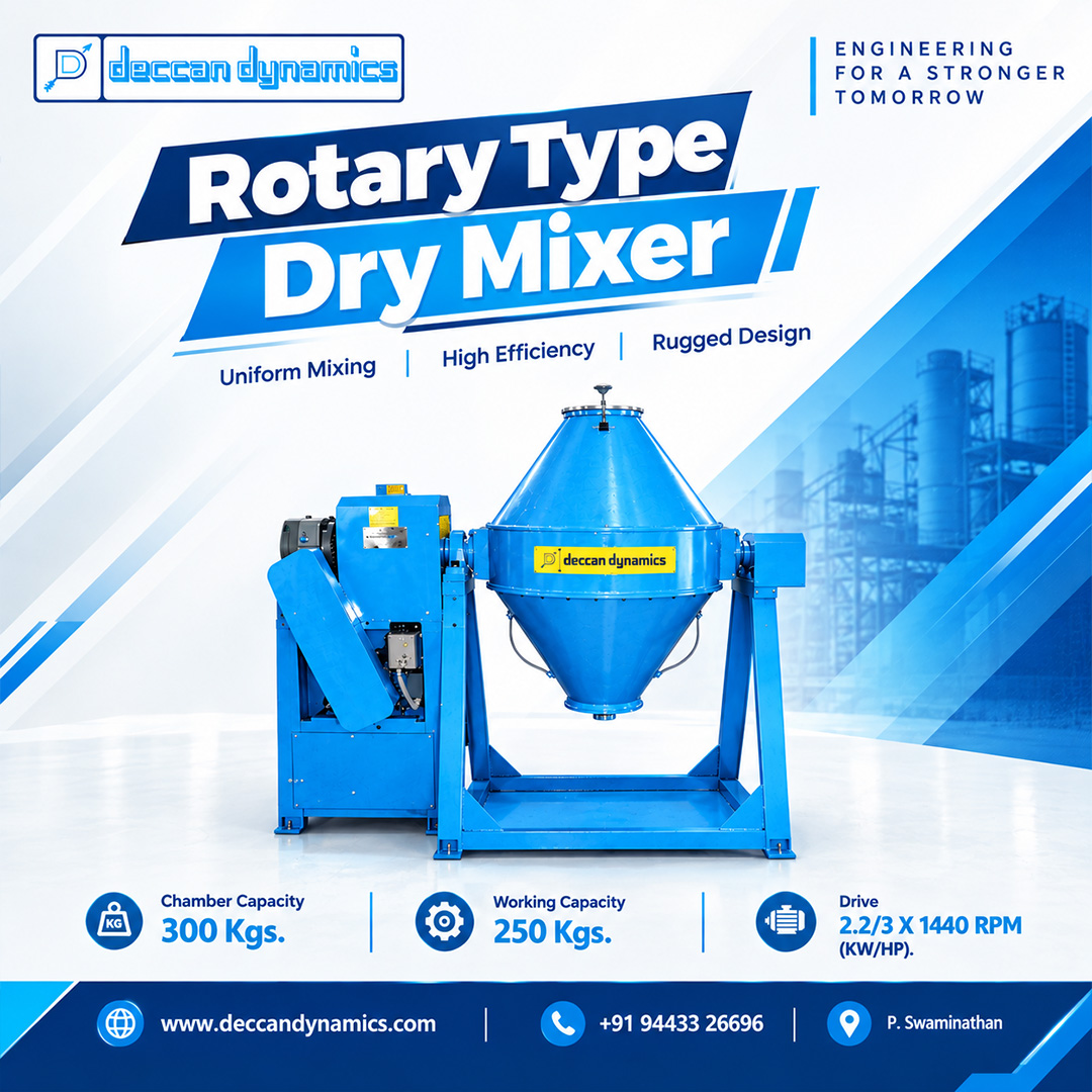 Welding Electrode Plant Rotary Dry Mixer